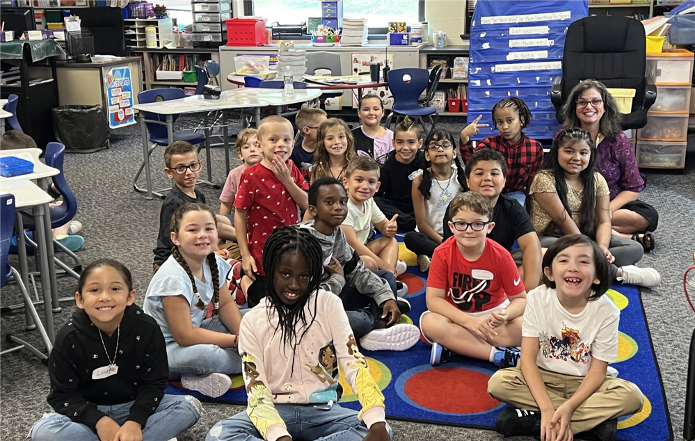Mrs Allen's class day 1